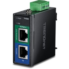 TRENDnet Industrial 95W Gigabit PoE  Injector,TI-IG90, Power Over Ethernet