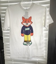 Authentic Akoo Slick T-shirt - Mens Size Medium - White - Cotton Blend