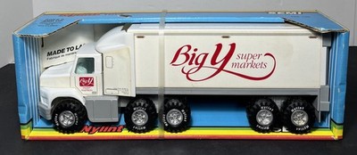 Nylint Big Y Super Markets Semi Truck & Trailer #135 Pressed Steel New In Box