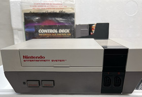 Nintendo NES Juego de Acci&oacute;n Consola de Videojuegos Completa con Manuales Caja Original