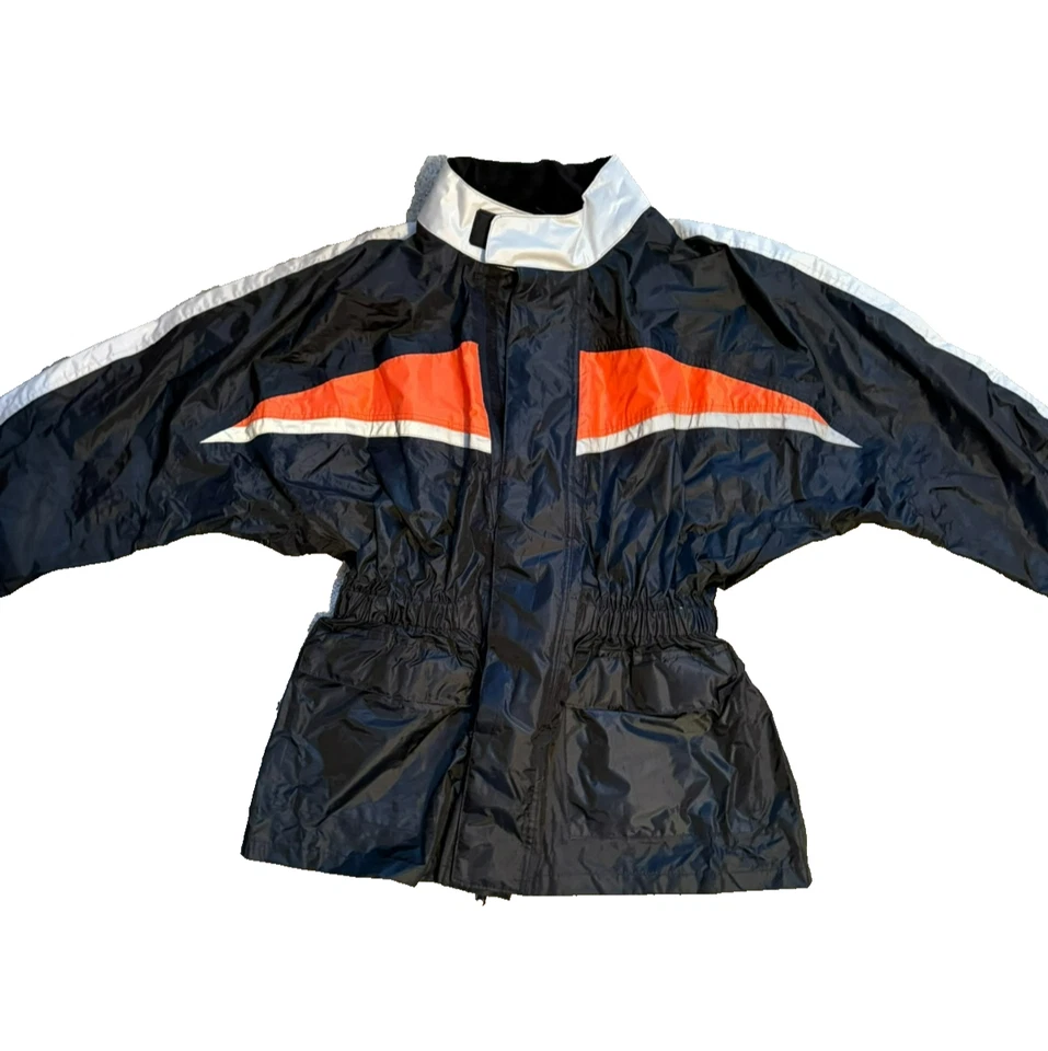 Traje de lluvia para hombre mujer chaquetas pantalón equipo impermeable motocicleta Foto 2 de 4