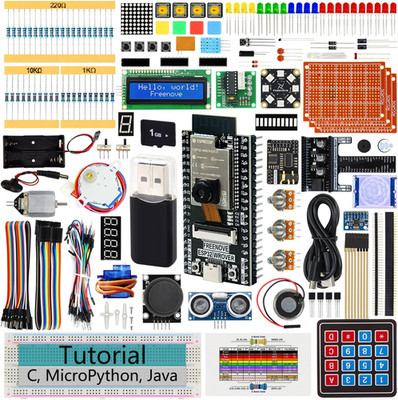 ESP32 Kit Dev CAM Board Ultimate Starter Kit, Dual-Core 32-Bit 240 Mhz Microcont