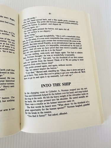 Michael Crichton 1987 Sphere First Edition First Print Science Fiction Thriller - Picture 10 of 11