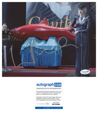 Lucy Punch ‘A Series Of Unfortunate Events’ Signed 8x10 Photo Esme Squalor ACOA