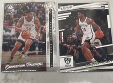 Cameron Thomas Rookie NBA 2 Card Lot-Nets Luminance Prestige 21-22!!🏀🔥🔥