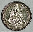 1876 10C Seated Liberty Dime FC4879SW