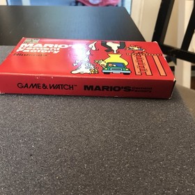 Nintendo Game And Watch Cement Factory ML-102 Widescreen VGC Box And Dual Manual