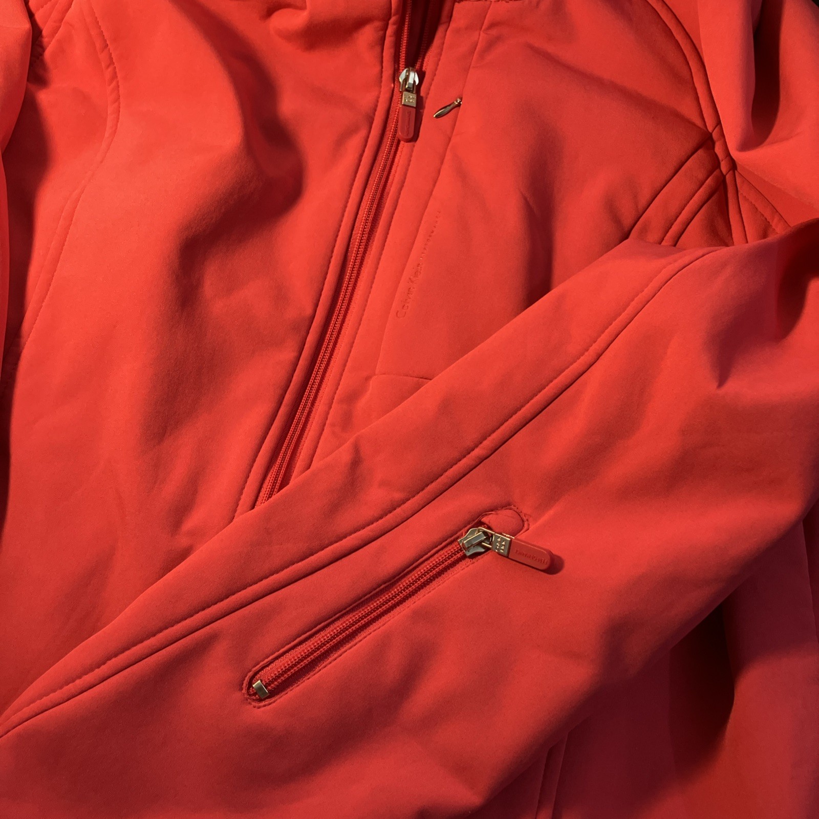 Calvin Klein Performance Pink Softshell Jacket Wo… - image 7