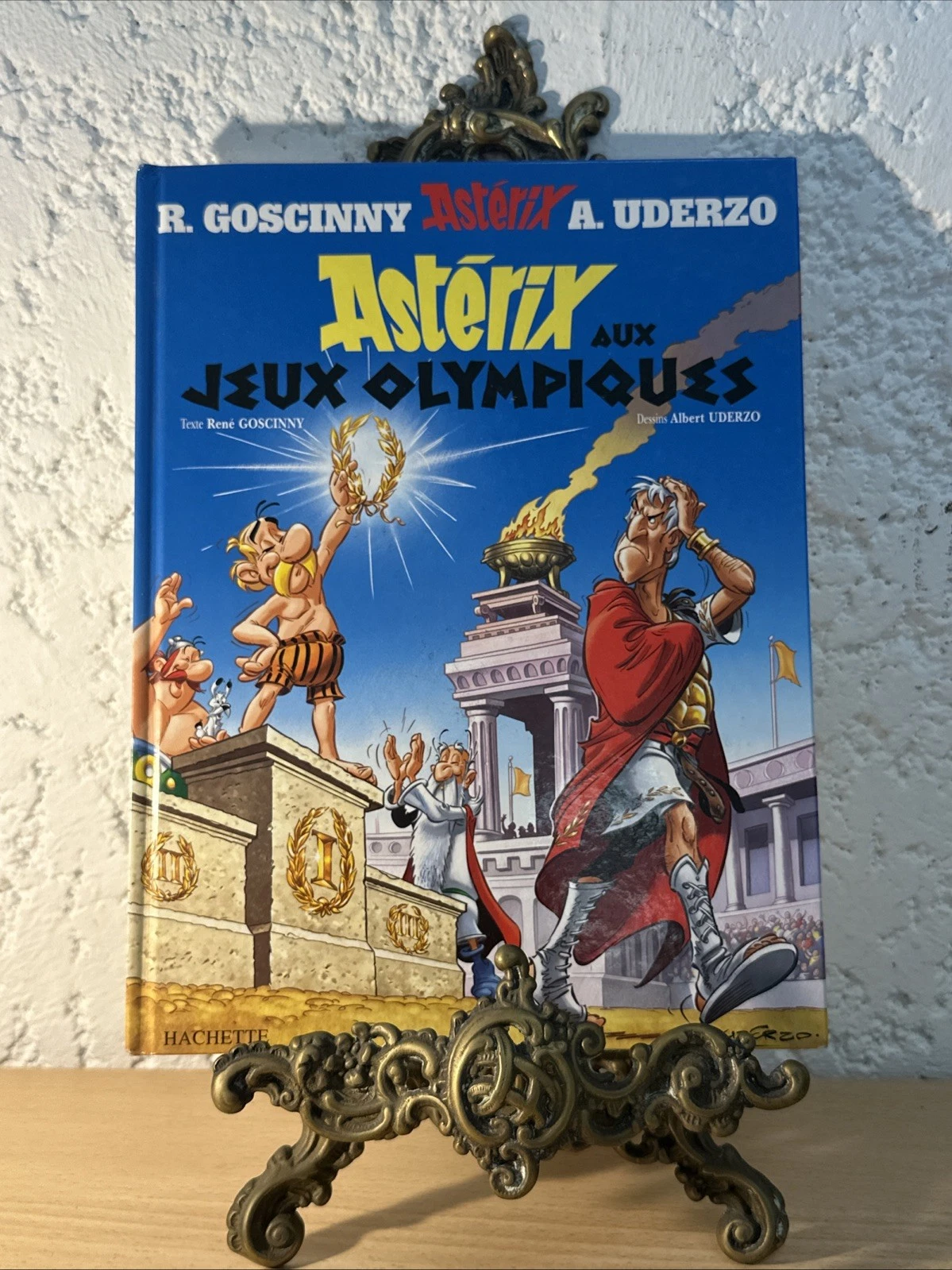 Bd Astérix aux Jeux Olympiques Hachette Édition Uderzo
