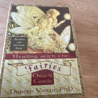 Heilung mit den Feen Orakel Karten Set Doreen Virtue PhD Booklet 44 KartenB/R6