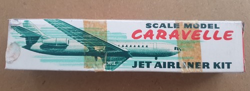 Rare Vintage Boxed Plastic Model Caravelle - Flash Promotion, Unbuilt