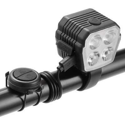 2in1 USB Fahrradlicht und für Hupe 120dB Sound mit 300 Lumen Helligkeit
