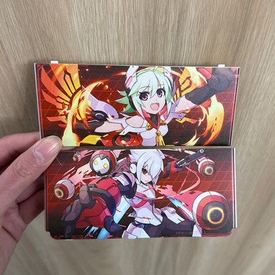 Rare Custom Azure Striker Gunvolt Gunvolt & Copen Faceplates for Nintendo series