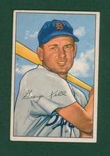 1952 Bowman Baseball Card - #75 George Kell, EX/EX+