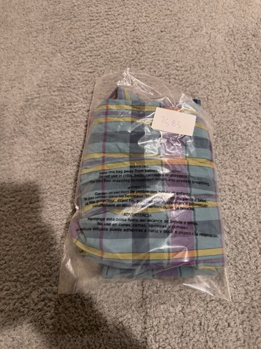 Surf Pendleton Shirt Mens 2XL Pink Blue Plaid Short Sleeve Button Up Casual - Picture 7 of 7