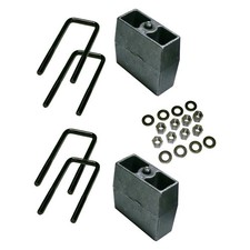 For Chevy Silverado 2500 Hd 01-10 Superlift 5 Rear Lifted Blocks U-bolts For Chevy Silverado 2500 Hd 01-10 Superlift 5 Rear Lifted Blocks U-bolts