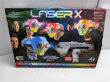 Laser X Ultra 4-Player Laser Tag Set - 300' Range - No Vests Needed - Tested