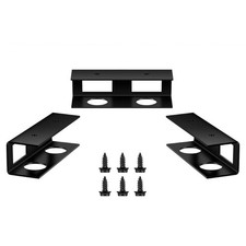 Under Desk Laptop Mount Metal Under Table Desk Holder Laptop Storage Shelf