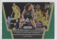 2021 Panini Prizm WNBA Widescreen Green Prizm Sue Bird #5 0q5k