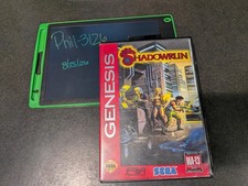 Shadowrun (Sega Genesis) Case And Cartridge Only, Tested & Working