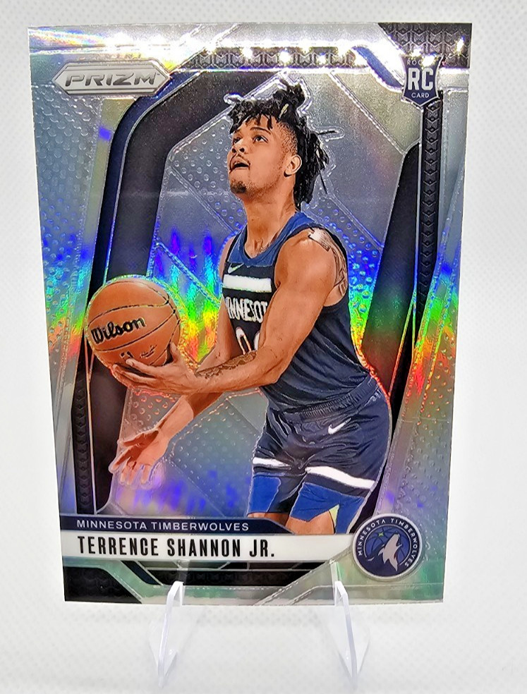 2024-25 Panini Prizm Silver Prizm Terrence Shannon Jr #224 RC Timberwolves