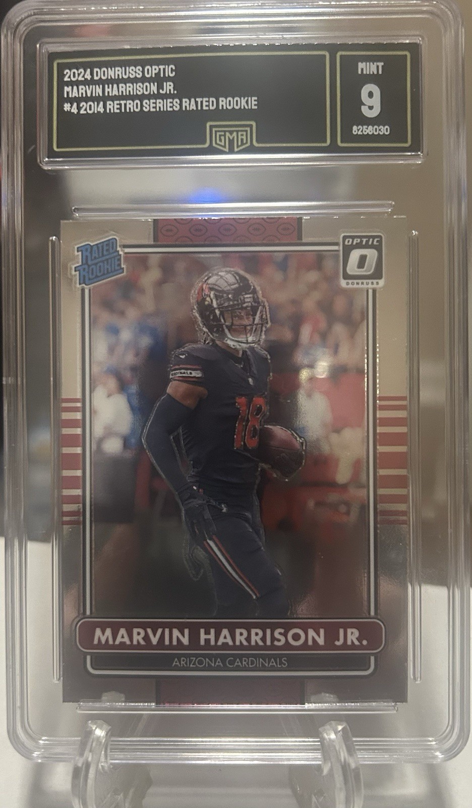 2024 Panini Donruss Optic - 2014 Retro Series Marvin Harrison Jr. #4 (RC) GMA9