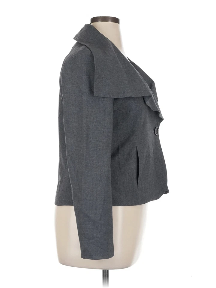 Spiegel女式灰色西装外套14 — 第 3/4 张图片