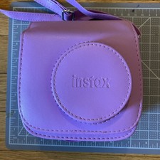 Fujifilm Instax Mini 7s Instant Film Camera Lavender w/case Tested