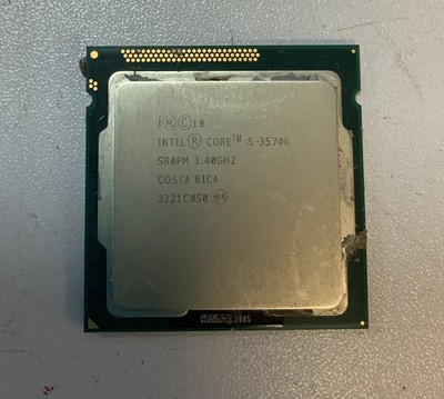 Intel Core i5-3570K 3rd Gen. 4-Cores 3.4GHz 6MB Cache CPU Processor ''Q7E''