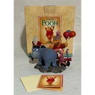 Disney Simply Pooh Birthday Figurine Winnie the Pooh Eeyore Piglet w/ Box