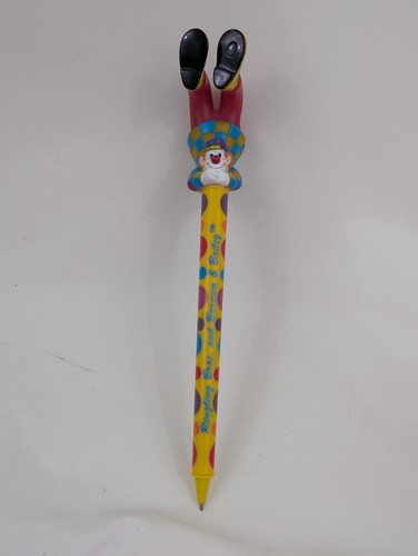 Vintage Ringling Bros And Barnum And Bailey Jumbo Clown Pen No Ink 11" Rare