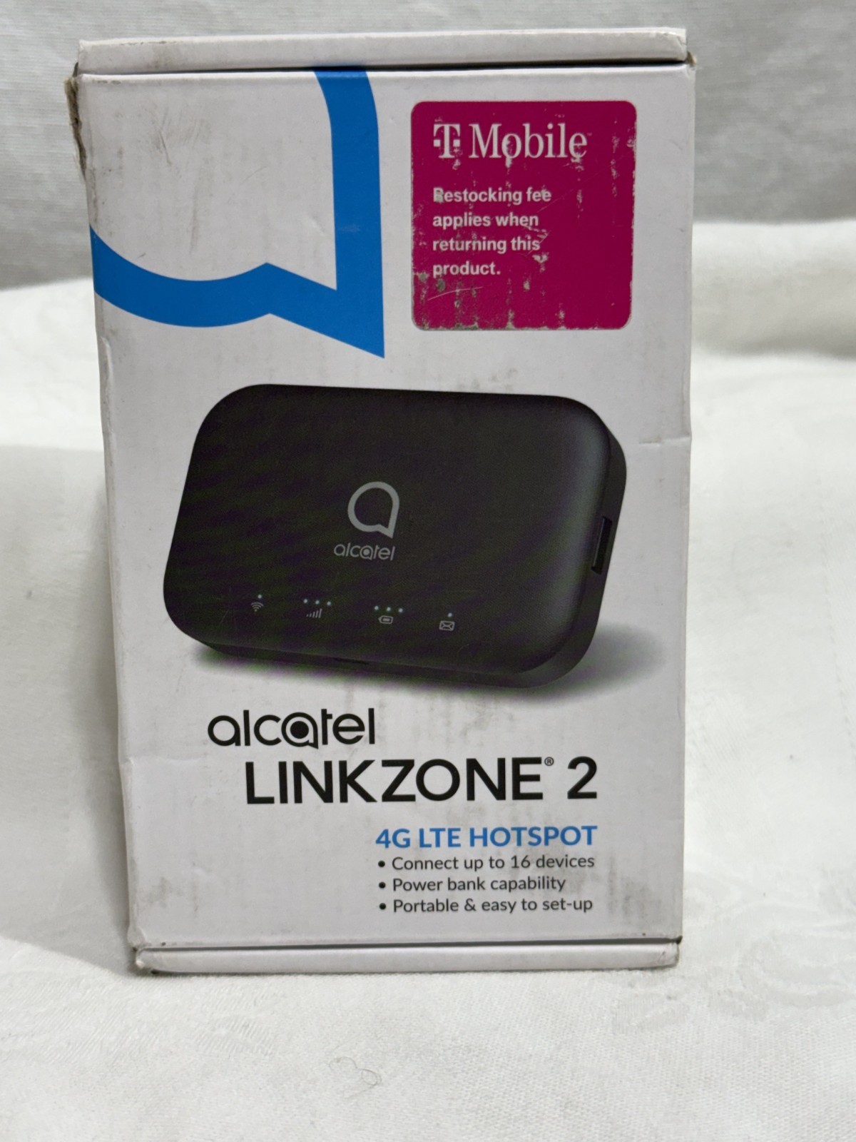 Alcatel LINKZONE 2 MW43TM Boost Mobile 4G LTE WiFi Hotspot 2