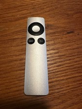 Apple Silver Handheld Wireless Remote Control For Apple TV 2nd  3rd Generation
