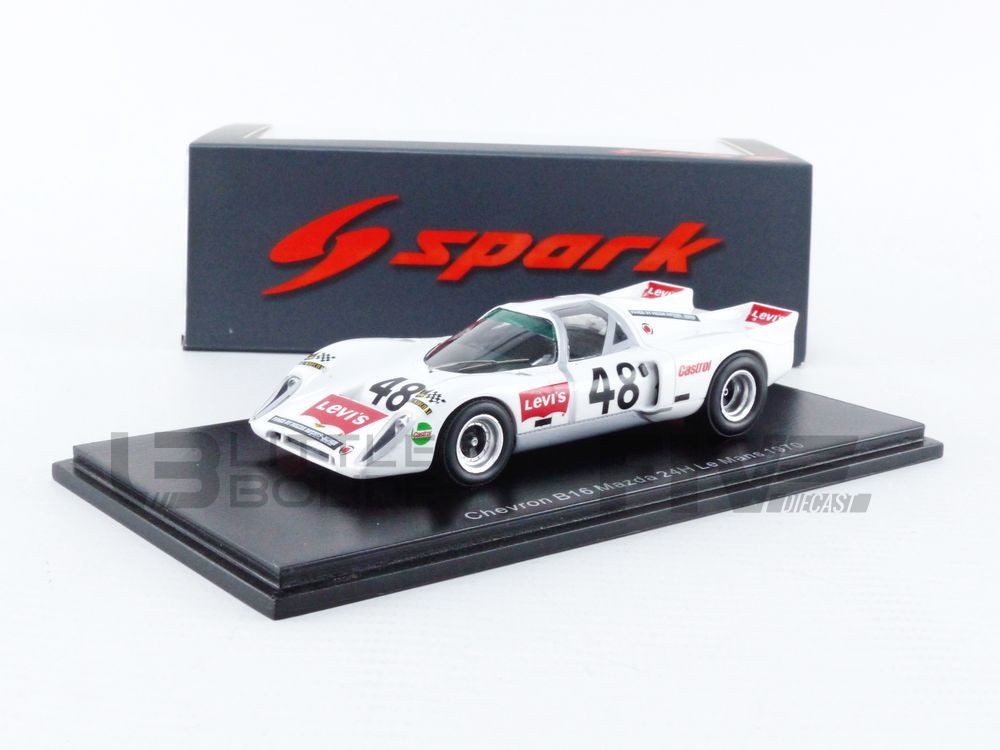 SPARK CHEVRON B16 NO 48 LE MANS 1970 MC7001 1/43