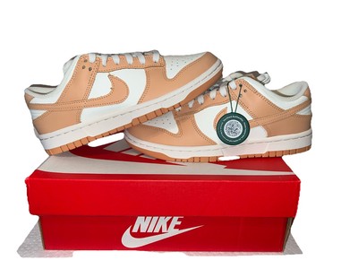 Nike Womens Dunk Low Harvest Moon Sail Tan Size US W 6.5 / Mens 5 (DD1503-114)