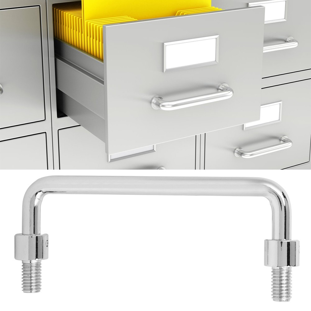 120mm Stainless Steel Industrial Handle Foldable Metal Handle For Doors
