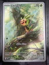 Pokmon Tcg Chespin Sir Full Art Holo Illustration Rare Chaos Rising 087086