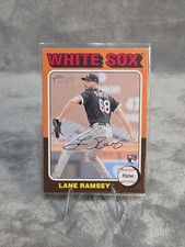 2024 Topps Heritage #353 Lane Ramsey Base Rookie RC Rookie Chicago White Sox