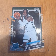 RC #'d /99! Chris Livingston 2023-24 Panini Donruss Optic Copper Glitter 94/99