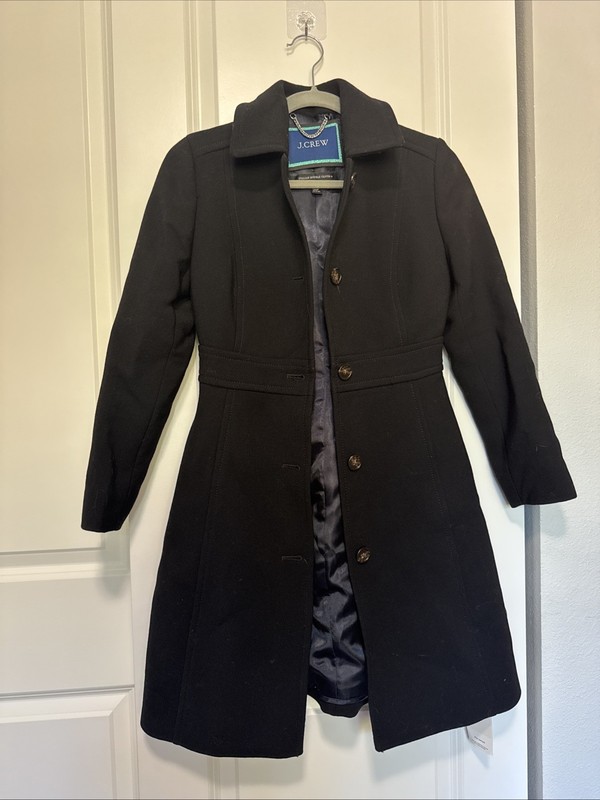 J.Crew Italian Double Cloth Coat