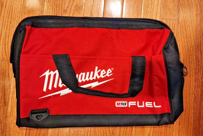 Milwaukee M18 FUEL 16'' Heavy Duty Canvas Tool Bag (16 x 9 x 10) w/ 6 Pockets