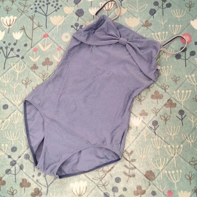 Chacott Leotard Purple Ribbon Dancewear Size 150