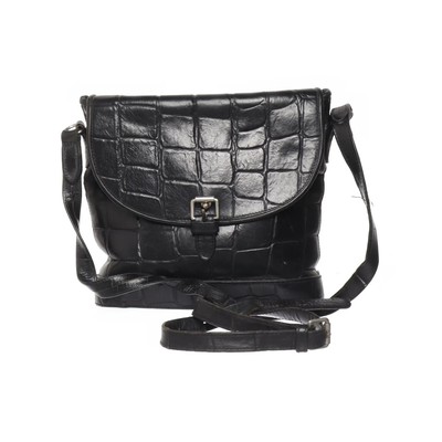 Mulberry, Umhängetasche, Vintage Binocular Bag, Damen, Leder, Schwarz, 24 #dSo