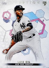 2022 TOPPS INCEPTION #38 LUIS GIL NEW YORK YANKEES