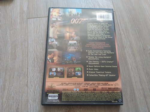 The Living Daylights Special 007 Edition (DVD, 1962) Timothy Dalton Maryam d'Abo - Picture 2 of 2