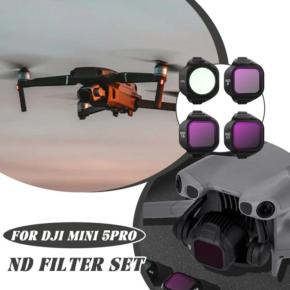 CPL Filter for DJI Mini 5 Pro ND16 ND32 CPL Lens Filters Kit for Drone Came HOT - Image 4 of 4
