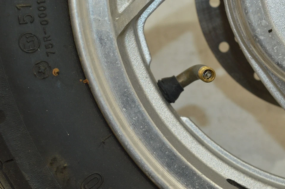 REX RS 450 VORDERREIFEN VORDERRAD REIFEN RAD FELGE VORNE WHEEL RIM FRONT - Bild 3 von 4