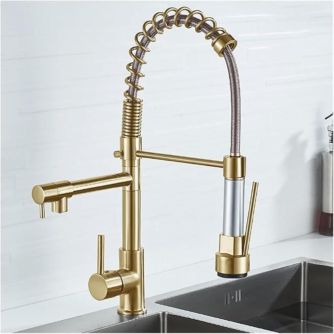 Kitchen Faucet Kit 2-Function Pull Down Sprayer Pot Filler w