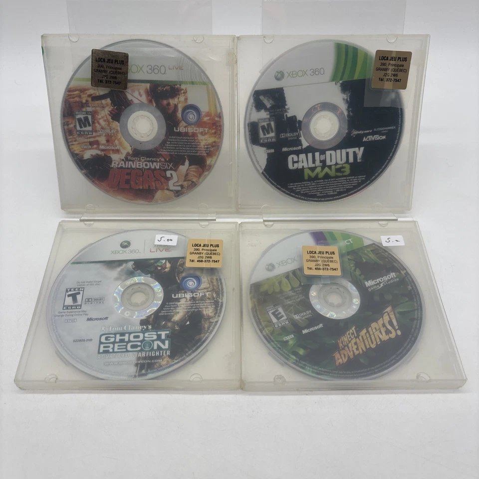 Lot of 25 Xbox PS2 PS3 Wii Game Discs Only - Various Condition - Untested - Image 2 of 4