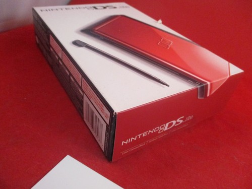 Nintendo DS Lite System Crimson Red Console Empty Box Manual & Inserts ONLY #T1 - Picture 4 of 7